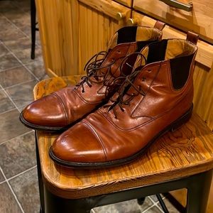 Mezlan Laceup Chelsea Boots